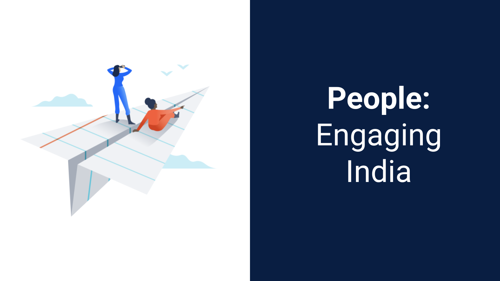 Cover slide of People: Engaging India